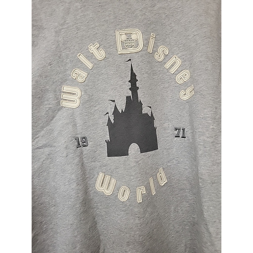 NWT Disney Parks Walt Disney World Castle Gray Hoodie Sweatshirt XXL - Picture 7 of 7